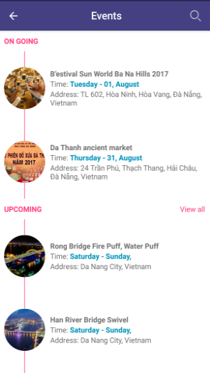 inDanang Danang Guide App Screenshot